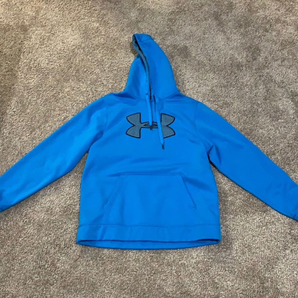 Light Blue Under Armour hoodie